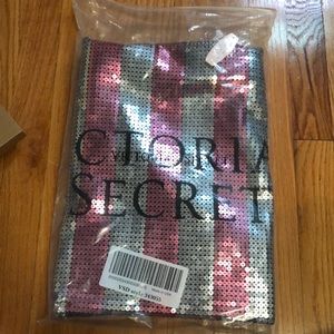 Sequin Victoria Secret Tote